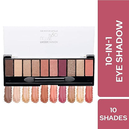 Faces Canada Ultime Pro Eyehadow Palette Nude 01 10 g