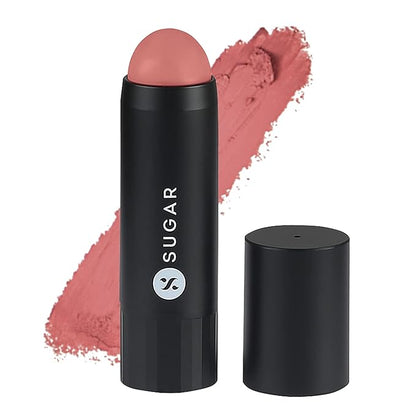 SUGAR Cosmetics - Face Fwd >> - Blush Stick - 02 Pink Prime (Rose Pink) - Longlasting Formula, Lightweight Blush