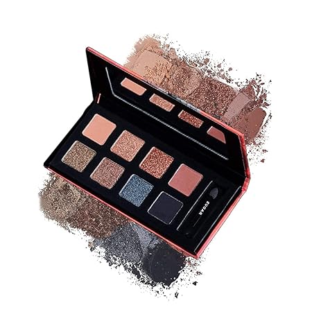 SUGAR Cosmetics - Blend The Rules - Eyeshadow Palette - 06 Starlight (Tempting Pinks) - Long Lasting, Smudge Proof Eyeshadow for Smoky Eye Look, Vegan & Cruelty-free