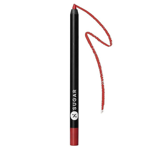 SUGAR Cosmetics - Lipping On The Edge - Lip Liner - 03 Rust Lust (Red Terracotta) - 1.2 gms - Smear-proof, Water Resistant Lip Liner - Lasts Up to 10 hrs