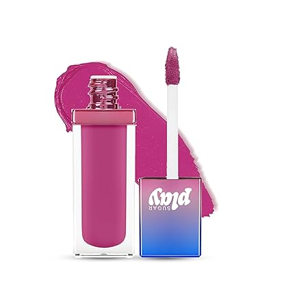 SUGAR Play Vibe Check Liquid Lipstick 03 Snacc (Bright Pink) - 4.5 ml