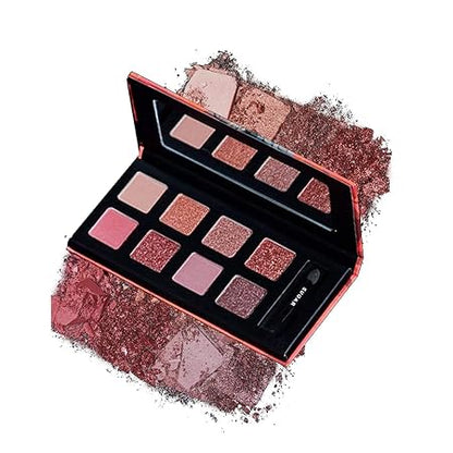 SUGAR Cosmetics - Blend The Rules - Eyeshadow Palette - 06 Starlight (Tempting Pinks) - Long Lasting, Smudge Proof Eyeshadow for Smoky Eye Look, Vegan & Cruelty-free