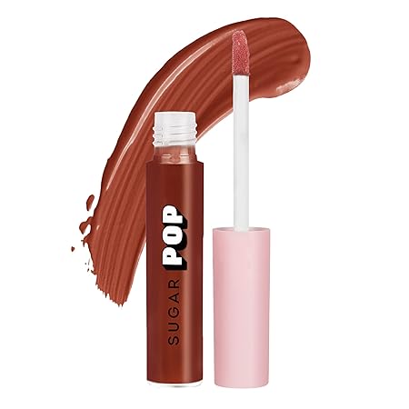 SUGAR POP Liquid Lipstick - 05 Peach (Peachy Orange) – 2.5 ml – Velvet Matte Texture, Non-drying Formula, Transfer Proof, Long Lasting, Rich Hydrating Pigment l All Day Wear Lipstick for Women