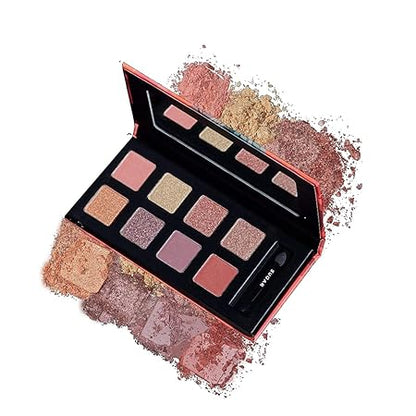 SUGAR Cosmetics - Blend The Rules - Eyeshadow Palette - 06 Starlight (Tempting Pinks) - Long Lasting, Smudge Proof Eyeshadow for Smoky Eye Look, Vegan & Cruelty-free