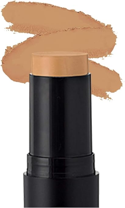 SUGAR Cosmetics Ace Of Face Foundation Stick with Inbuilt Brush - 47 Borgia (Medium Tan, Warm Undertone) Full Coverage Waterproof Matte Finish