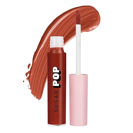 SUGAR POP Liquid Lipstick - 04 Mocha (Medium Brown) – 2.5 ml – Velvet Matte Texture, Non-drying Formula, Transfer Proof, Long Lasting, Rich Hydrating Pigment l All Day Wear Lipstick for Women