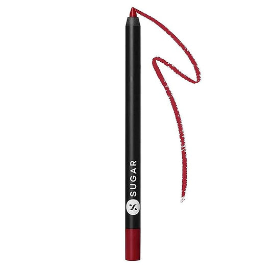 SUGAR Cosmetics - Lipping On The Edge - Lip Liner - 05 Brazen Raisin (Burgundy) - 1.2 gms - Smear-proof, Water Resistant Lip Liner - Lasts Up to 10 hrs