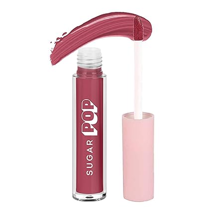 SUGAR POP Liquid Lipstick - 03 Fuchsia (Fuchsia Pink) – 2.5 ml – Velvet Matte Texture, Non-drying Formula, Transfer Proof, Long Lasting, Rich Hydrating Pigment | All Day Wear Lipstick for Women