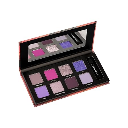 SUGAR Cosmetics - Blend The Rules - Eyeshadow Palette - 01 Flawless (8 Warm Neutral Shades) - Long Lasting, Smudge Proof Eyeshadow for Smoky Eye Look, Paraben-Free