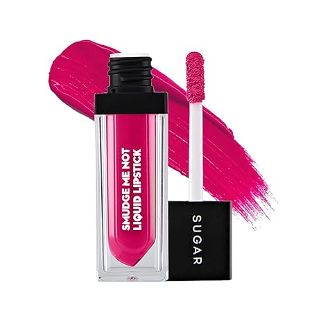 SUGAR Cosmetics Smudge Me Not Mini Liquid Lipsticks for Women | Transferproof & Waterproof | Lasts Upto 12hrs | Matte Lipstick | 1.1ml - 12 Don Fawn