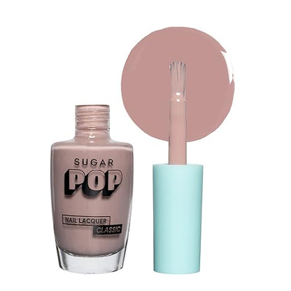 SUGAR POP Nail Lacquer - 31 Ivory Supreme (White) 10 Ml - Dries In 45 Seconds - Quick-Drying, Chip-Resistant, Long-Lasting. Glossy Finish High Shine Nail Enamel/Polish For Women.