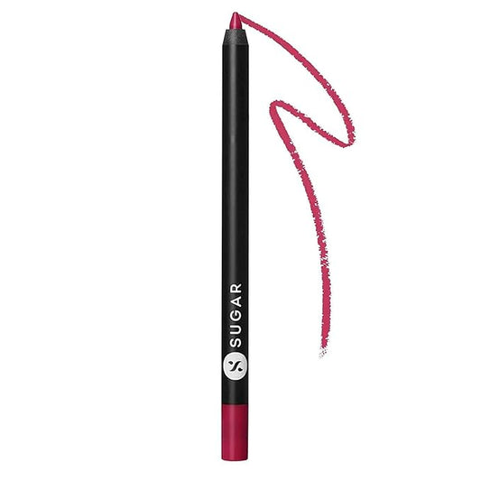 SUGAR Cosmetics - Lipping On The Edge - Lip Liner - 08 Plum Yum (Muted Plum) - 1.2 gms - Smear-proof, Water Resistant Lip Liner - Lasts Up to 10 hrs