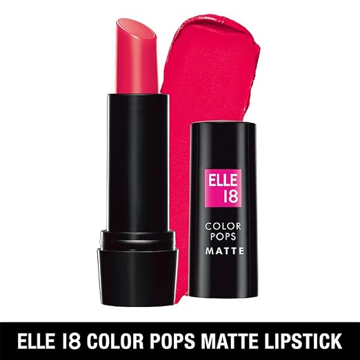 Elle18 Color Pops Matte Lip Color, Rockstar Red, 4.3 g