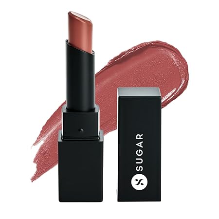 SUGAR Nothing Else Matter Longwear Matte Lipstick | Lasts Up To 8+ Hours| 100% Vegan | 3.2gm - 18 Scarlet Letter