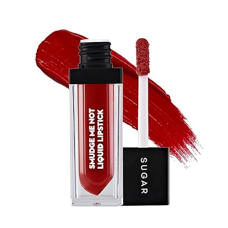 SUGAR Cosmetics - Smudge Me Not - Liquid Lipstick - 07 Rethink Pink (Fuchsia) - 4.5 ml - Ultra Matte Liquid Lipstick, Transferproof and Waterproof, Lasts Up to 12 hours