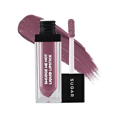 SUGAR Cosmetics - Smudge Me Not - Liquid Lipstick - 07 Rethink Pink (Fuchsia) - 4.5 ml - Ultra Matte Liquid Lipstick, Transferproof and Waterproof, Lasts Up to 12 hours