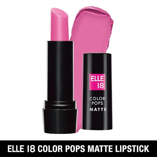 Elle18 Color Pops Matte Lip Color, Rockstar Red, 4.3 g