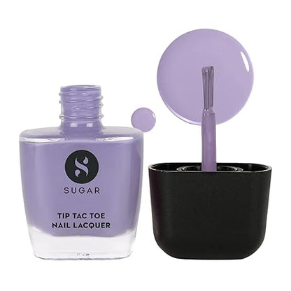 SUGAR Cosmetics Tip Tac Toe Nail Lacquer Classic | Long-lasting, 100% Chip-resistant, Glossy Finish - 08 Sacred Sage