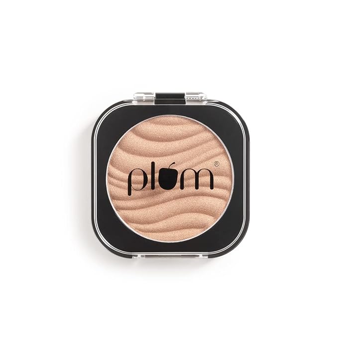 Plum There You Glow Highlighter | Highly Pigmented | Effortless Blending | 100% Vegan & Cruelty Free | 121 - Champagne Pearl