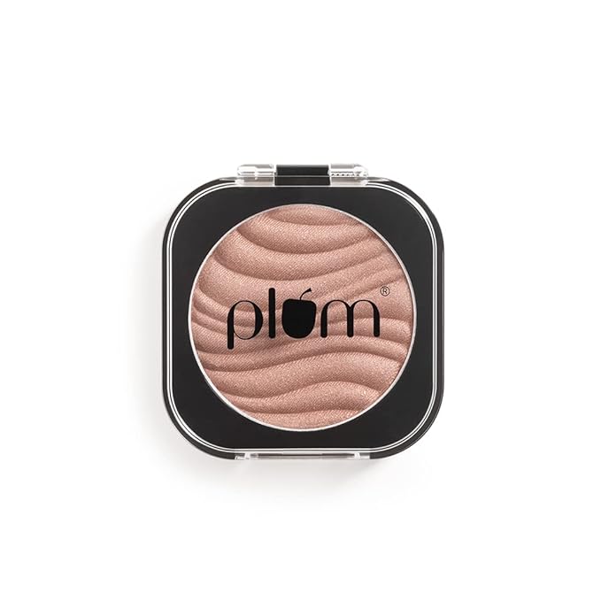 Plum There You Glow Highlighter | Highly Pigmented | Effortless Blending | 100% Vegan & Cruelty Free | 123 - Rose n' Shine