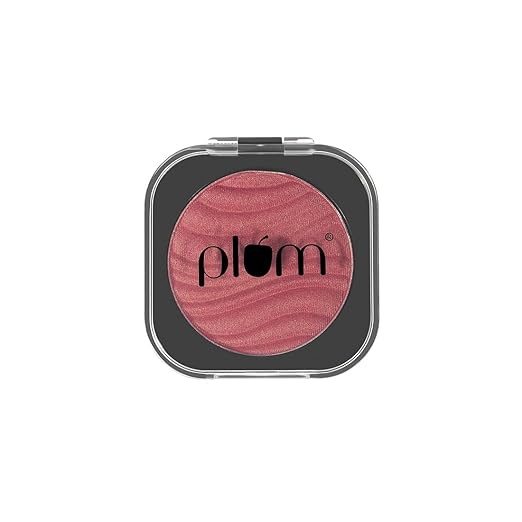 Plum Cheek-A-Boo Shimmer Blush | Highly Pigmented | Effortless Blending | 100% Vegan & Cruelty Free | 127 Bare Necessity