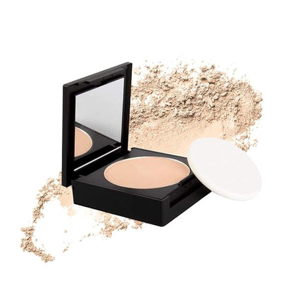 SUGAR Cosmetics - Dream Cover - Mattifying Compact - 45 Con Panna (Compact for medium-deep tones) - Lightweight Compact with SPF 15 and Vitamin E