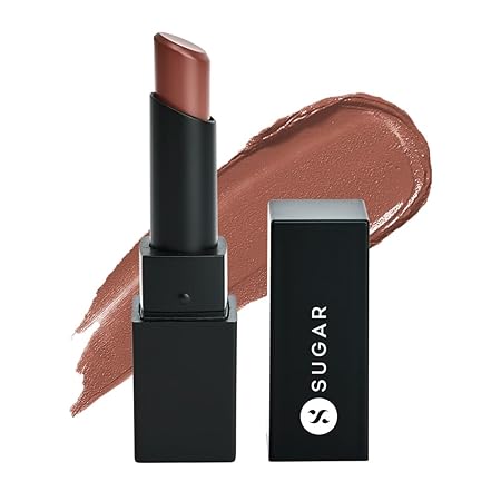 SUGAR Nothing Else Matter Longwear Matte Lipstick | Lasts Up To 8+ Hours| 100% Vegan | 3.2gm - 08 Berry Picking