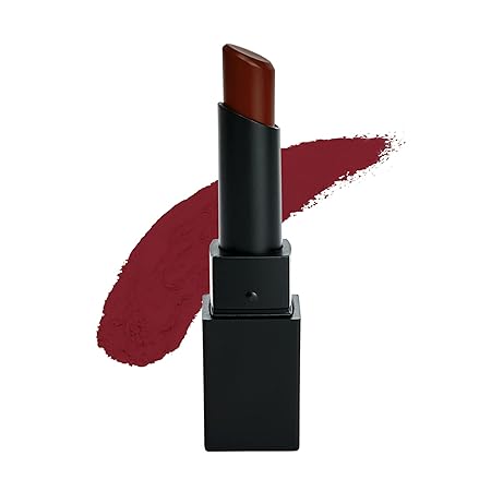 SUGAR Nothing Else Matter Longwear Matte Lipstick | Lasts Up To 8+ Hours| 100% Vegan | 3.2gm - 03 Rust Have