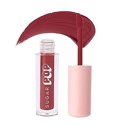 SUGAR POP Matte Lipcolour - 11 Ruby (Ruby Red) – 1.6 ml - Lasts Up to 8 hours l Red Lipstick for Women l Non-Drying, Smudge Proof, Long Lasting