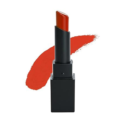 SUGAR Nothing Else Matter Longwear Matte Lipstick | Lasts Up To 8+ Hours| 100% Vegan | 3.2gm - 18 Scarlet Letter