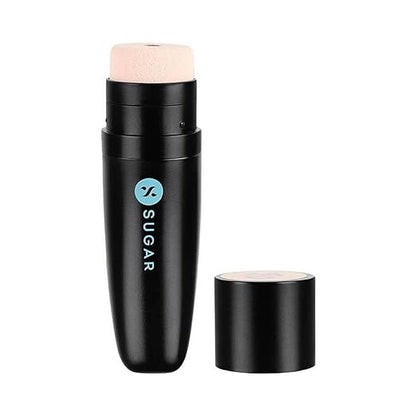 SUGAR Cosmetics Aquaholic Long-Lasting Creamy Hydrating Foundation with Built-in Cushion Applicator - 10 Latte