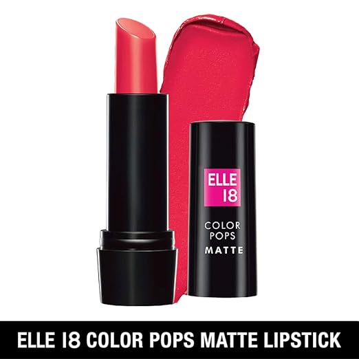 Elle18 Color Pops Matte Lip Color, Prom Pink, 4.3 g