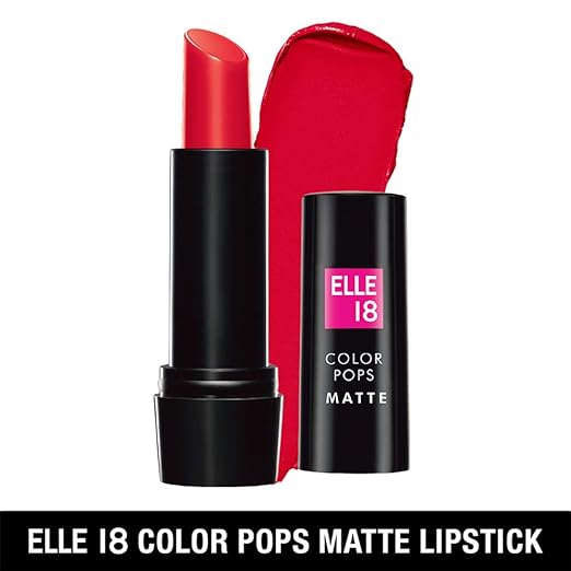 Elle18 Color Pops Matte Lip Color, First Love, 4.3 g