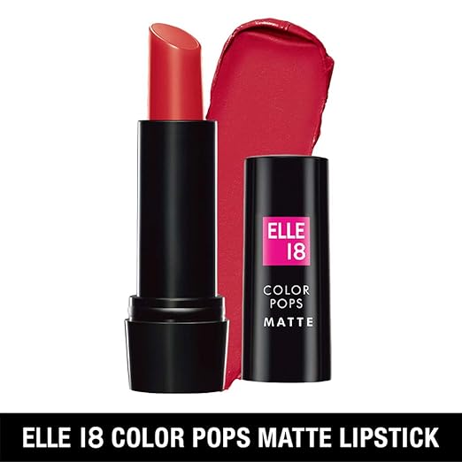 Elle18 Color Pop Matte Lip Color, Matte Finish - Belgian Brown, 4.3 g