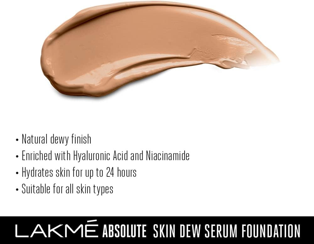 LAKMÉ Absolute Skin Dew Serum Foundation Neutral Nude