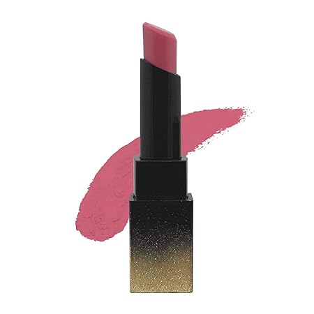 SUGAR Cosmetics - Nothing Else Matter - Longwear Matte Lipstick - 24 Rose Call (Nude Rose) - 3.5 gms - Water-Resistant, Premium Matte Lipstick, Paraben Free