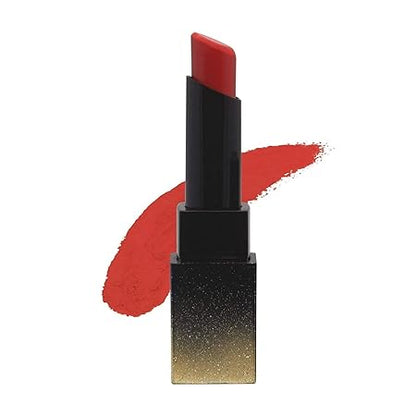 SUGAR Nothing Else Matter Longwear Matte Lipstick | Lasts Up To 8+ Hours| 100% Vegan | 3.2gm - 18 Scarlet Letter