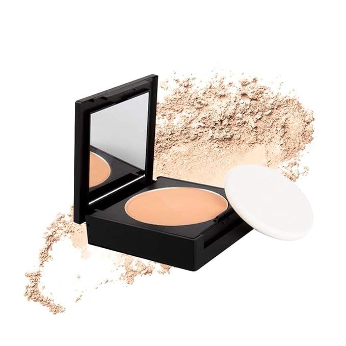 SUGAR Cosmetics - Dream Cover - Mattifying Compact - 55 Americano (Compact for deep tones) - Lightweight Compact with SPF 15 and Vitamin E