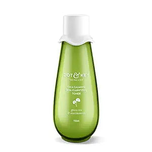 PACK OF 2 Dot & Key Cica Calming Skin Clarifying Toner with Green Tea & Niacinamide | Toner for Acne Prone Skin | Niacinamide Toner For Acne, Oily & Sensitive Skin | Fades Acne Scars & Dark Spots | 150ml