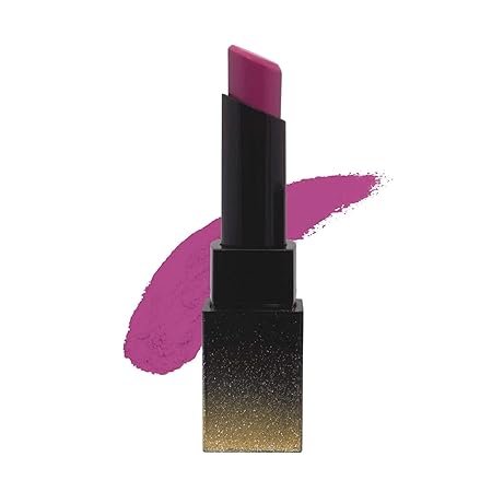 SUGAR Cosmetics - Nothing Else Matter - Longwear Matte Lipstick - 32 Pink Slip (Fuchsia) - 3.5 gms - Water-Resistant, Premium Matte Lipstick, Paraben Free