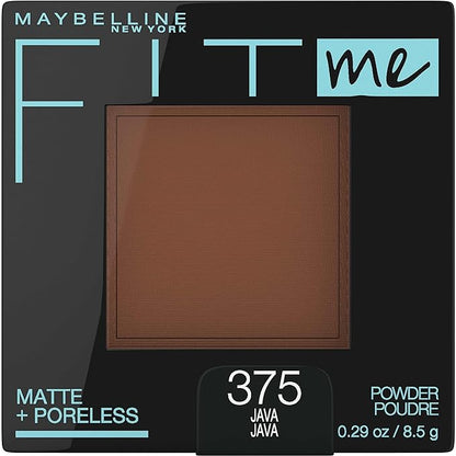 Maybelline New York Powder Foundation, Pressed Powder Compact, Mattifies Skin, Incl. Mirror and Applicator, Fit Me, 310 Sun Beige, 8.5g