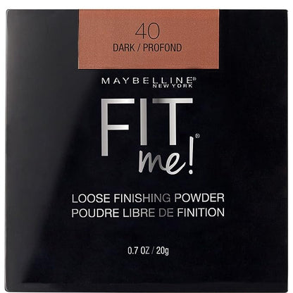 Maybelline New York Loose Finishing Powder, Controls Shine, Mineral Based Formula, Fit Me, 25 Medium, 20g