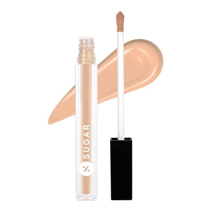 SUGAR Cosmetics Auto Correct Creaseless Concealer - 40 Breve (Medium Deep Skin Tone, Warm Undertone)