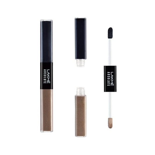 Lakme Absolute Explore Liquid Eye shadow Cashmere love & Diamond Black