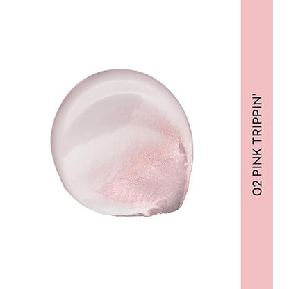 SUGAR Cosmetics - Bling Leader - Illuminating Moisturizer - 02 Pink Trippin'  (Cool Pink Highlighter with Pearl Finish) - Lightweight Moisturizer and Highlighter, Protects against Pollution