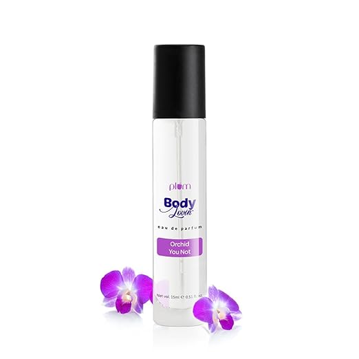 Plum BodyLovin' Orchid-You-Not Perfume | Long Lasting & Premium Fresh Floral Fragrance | Luxury Perfume For Women | Red Apple, Freesia & Musk Notes | Travel-Friendly | High On Fun (15 ml)