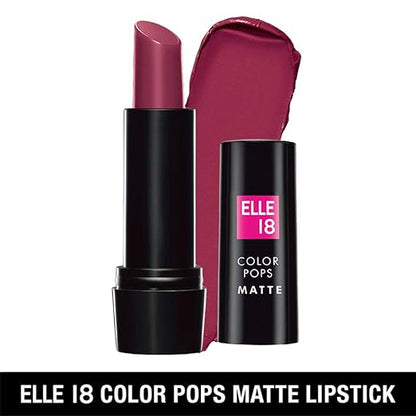 Elle18 Color Pops Matte Lip Color, Chocolate Day, 4.3 g