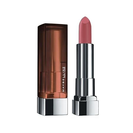 Maybelline New York Matte Lipstick, Intense Colour, Moisturised Lips, Color Sensational Creamy Matte, Chilli Nude 3.9g