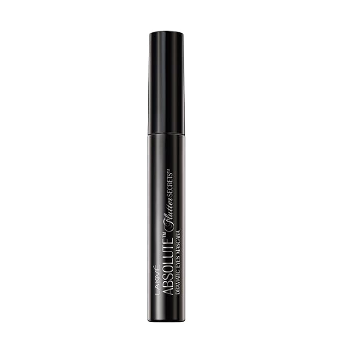 PACK OF 2 Lakme Absolute Flutter Secrets Dramatic Eyes Mascara, Black, 8ml