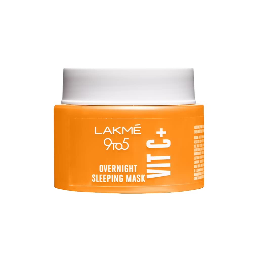 Lakme 9 to 5 Vit C+ Over night Sleepng Mask 50g